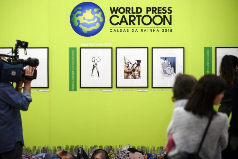 ‘CARTOONISTA’ ALEMÃO FRANK HOPPMANN É O VENCEDOR DO 15.º WORLD PRESS CARTOON