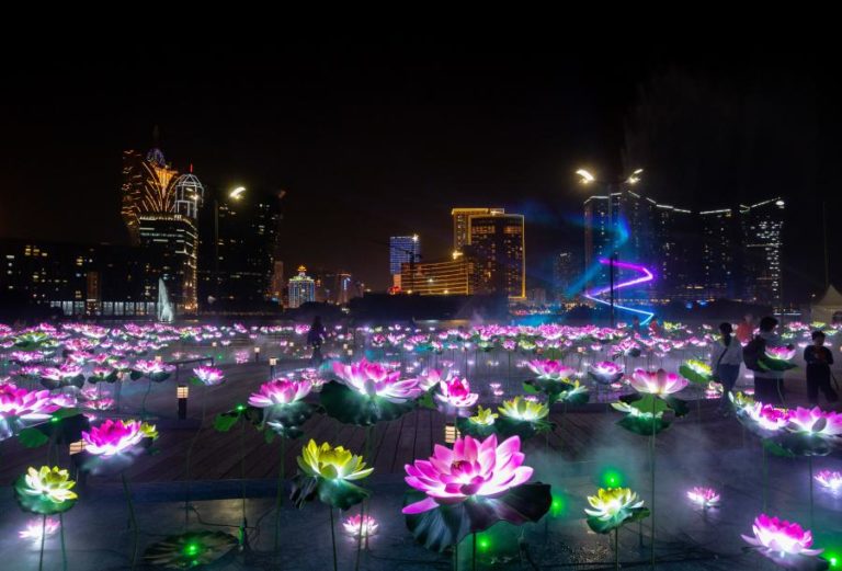 MACAU INVESTE 2,2 ME NO FESTIVAL DE LUZ, PRIMEIRO GRANDE EVENTO DESDE A PANDEMIA