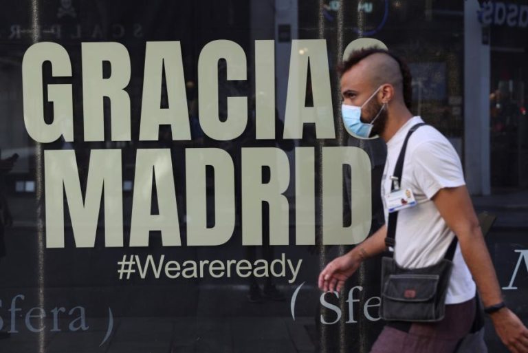 COVID-19: GOVERNO ESPANHOL ANUNCIA ACORDO PARA ESTENDER RESTRIÇÕES A TODA A MADRID