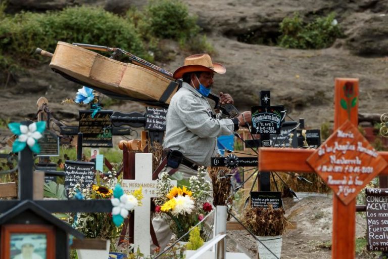 MÉXICO COM 575  MORTOS E 4.921 INFETADOS NAS ÚLTIMAS 24 HORAS