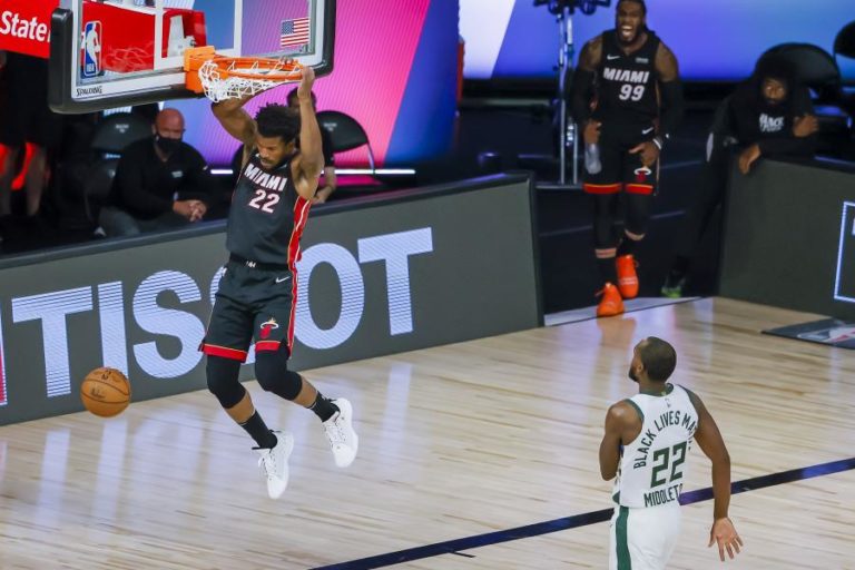 HEAT DEIXAM BUCKS ‘VIRTUALMENTE’ FORA DOS PLAY-OFFS DA NBA, ROCKETS BATEM LAKERS