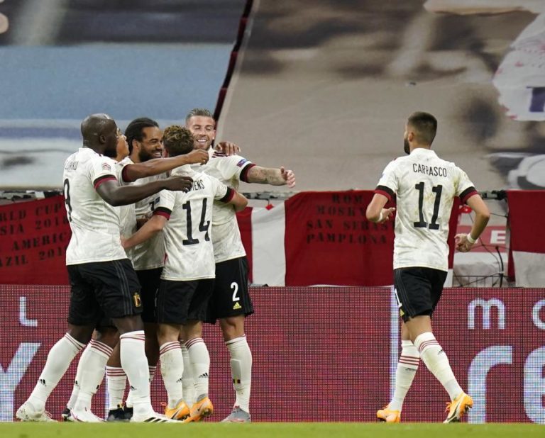 LIGA DAS NAÇÕES: BÉLGICA VENCE NA DINAMARCA E PARTILHA LIDERANÇA COM INGLATERRA