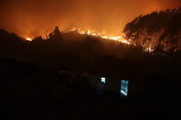 MAIS DE 700 OPERACIONAIS COMBATEM FOGO QUE DEFLAGROU EM OLIVEIRA DE FRADES