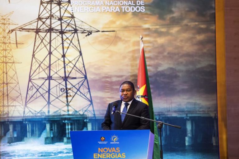 PR MOÇAMBICANO QUER QUE 20% DA ENERGIA PRODUZIDA SEJA RENOVÁVEL ATÉ 2040