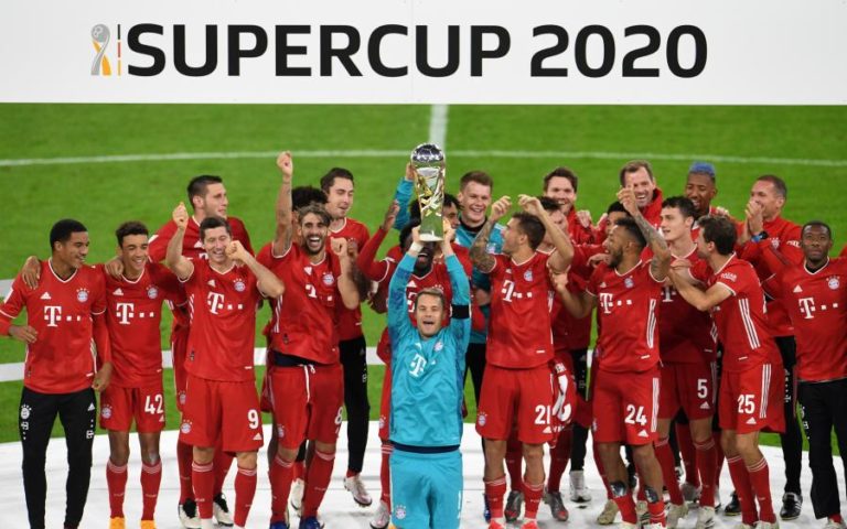 BAYERN CONQUISTA SUPERTAÇA DA ALEMANHA AO VENCER BORÚSSIA DORMUND POR 3-2