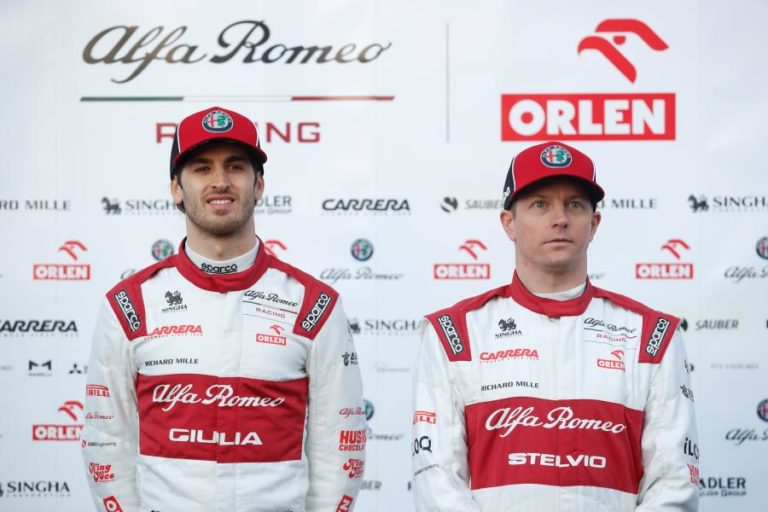 RÄIKKÖNEN E GIOVINAZZI CONTINUAM NA ALFA ROMEO NO MUNDIAL DE F1 DE 2021