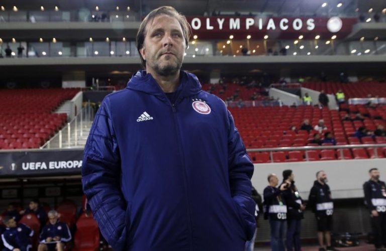 PEDRO MARTINS PASSA A SER O TREINADOR COM MAIS VITÓRIAS PELO OLYMPIACOS NA UEFA