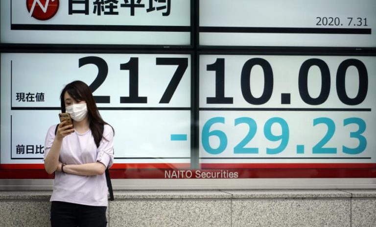 BOLSA DE TÓQUIO FECHA A DESCER 0,41%
