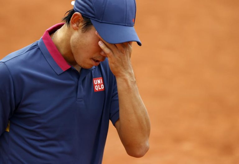 TENISTA JAPONÊS NISHIKORI ANUNCIA FIM DA TEMPORADA DEVIDO A LESÃO