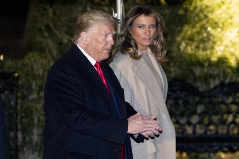 COVID-19: MELANIA TRUMP CANCELA PRESENÇA EM COMÍCIO DEVIDO A TOSSE PERSISTENTE