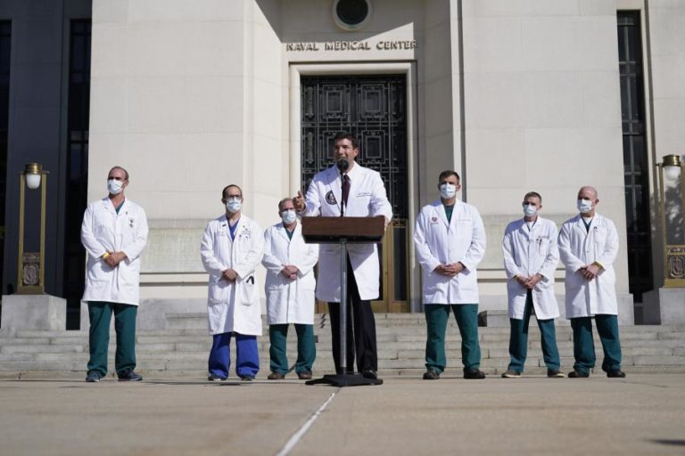 COVID-19: ESTADO CLÍNICO DE TRUMP PERMITE “REGRESSO A CASA”