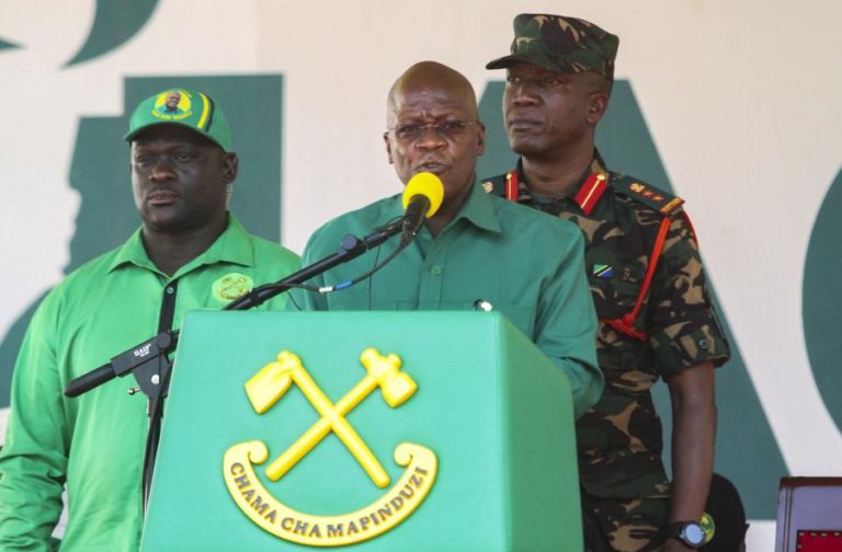 JOHN MAGUFULI REELEITO PRESIDENTE DA TANZÂNIA COM 84,39% DOS VOTOS