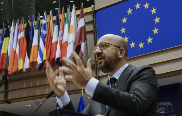 COVID-19: CHARLES MICHEL PEDE “UMA UNIÃO DE TESTES E VACINAS” PARA EVITAR “TRAGÉDIA”