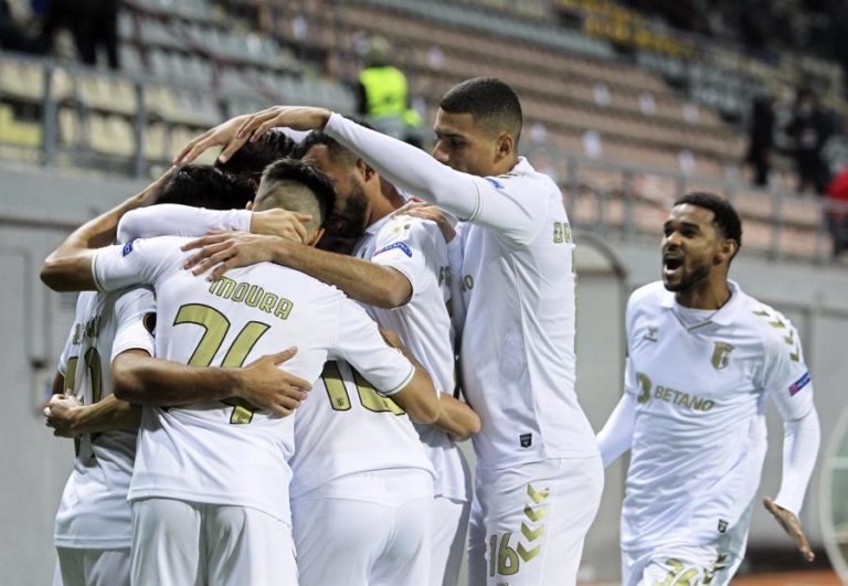SPORTING DE BRAGA VENCE ZORYA E VÊ 16 AVOS DA LIGA EUROPA MAIS PRÓXIMOS