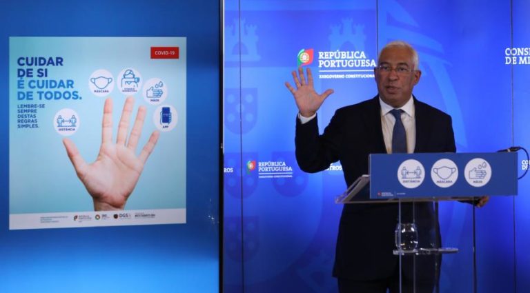 COVID-19: COSTA AVISA QUE NOVEMBRO VAI SER “MUITO DURO E MUITO EXIGENTE”