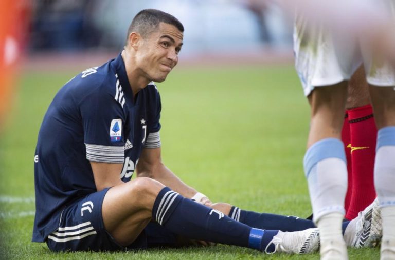 RONALDO MARCA, MAS JUVENTUS CEDE EMPATE COM LAZIO NA ÚLTIMA JOGADA