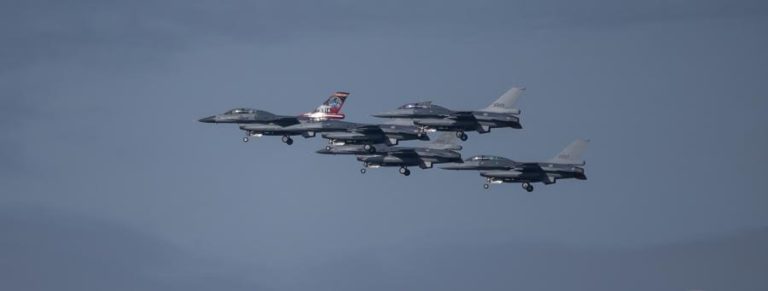 TAIWAN IMOBILIZA TODA A FROTA DE F16 POR RAZÕES DE SEGURANÇA APÓS AVIÃO DESAPARECER