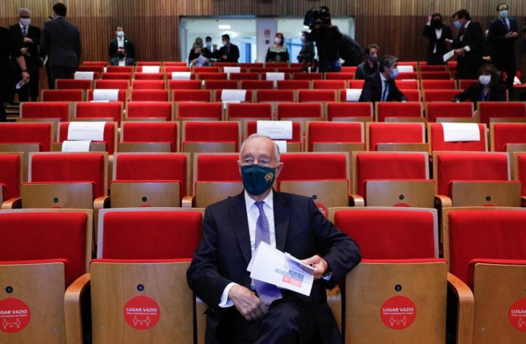 COVID-19: PR VAI PROPOR HOJE AO PARLAMENTO RENOVAR ESTADO DE EMERGÊNCIA EM PORTUGAL