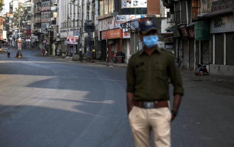 COVID-19: ÍNDIA COM 37.975 CASOS E 480 MORTOS NAS ÚLTIMAS 24 HORAS