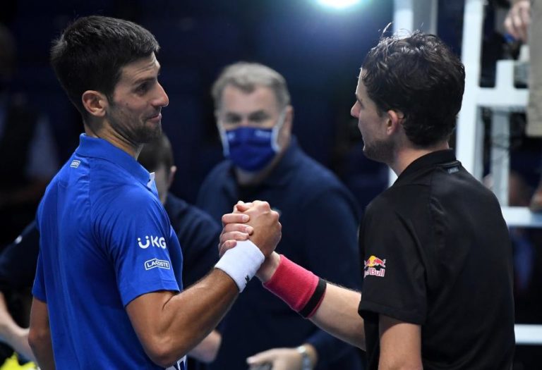 THIEM AFASTA DJOKOVIC E GARANTE QUE ATP FINALS VÃO TER UM CAMPEÃO INÉDITO