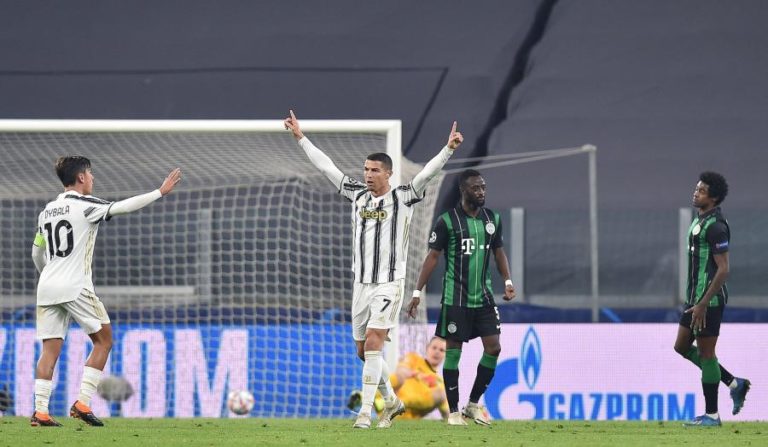 LC: RONALDO E BRUNO FERNANDES MARCAM, ‘JUVE’ E ‘BARÇA’ NOS OITAVOS DE FINAL