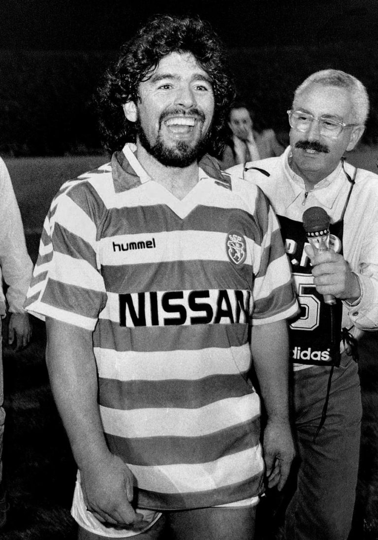 SPORTING LEMBRA DIA EM QUE MARADONA VESTIU CAMISOLA DOS ‘LEÕES’