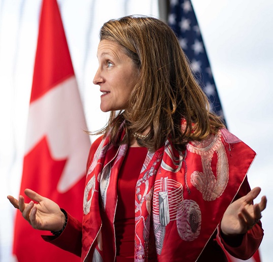 Foto: Chrystia Freeland/Facebook