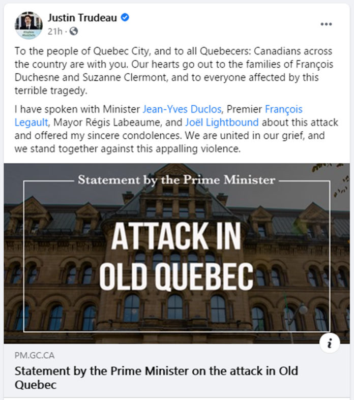 Foto: Justin Trudeau/Facebook