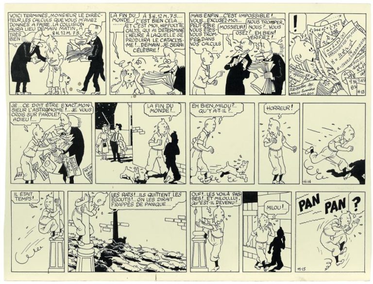 ESPÓLIO DE HERGÉ E AS VISÕES DE DANTE SEGUNDO BOTTICELLI NA GULBENKIAN EM 2021