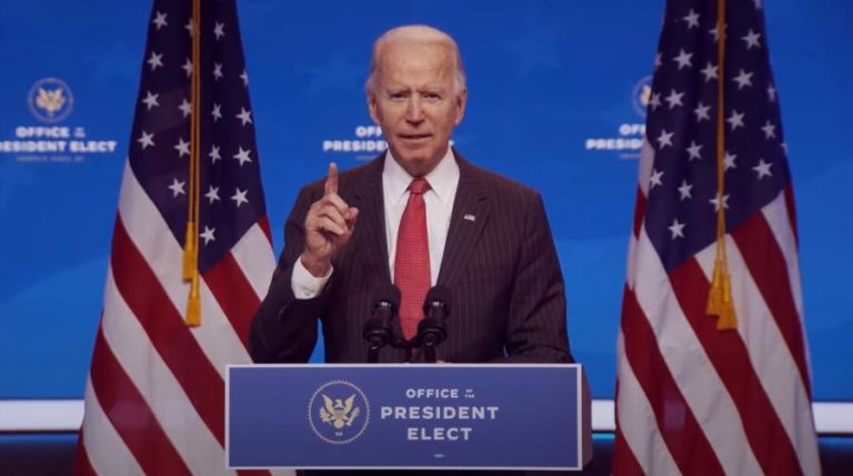 COVID-19: JOE BIDEN VAI PEDIR AOS NORTE-AMERICANOS QUE USEM MÁSCARA POR 100 DIAS