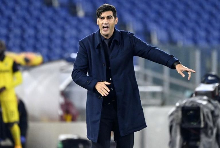 ROMA, DE PAULO FONSECA, SOMA SEGUNDO JOGO SEM VENCER NA LIGA ITALIANA