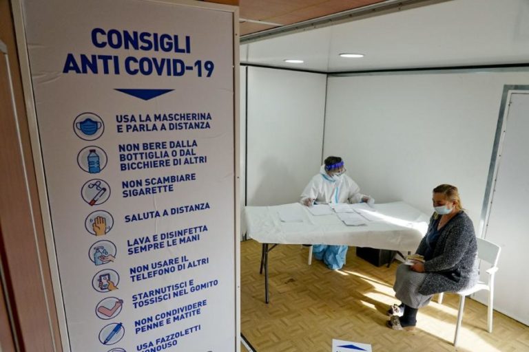 COVID-19: ITÁLIA SOMA 13.270 NOVOS CASOS E MAIS 528 MORTES