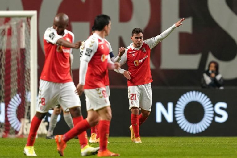 SPORTING DE BRAGA PROCURA ENTRAR PROVISORIAMENTE NO PÓDIO DA I LIGA