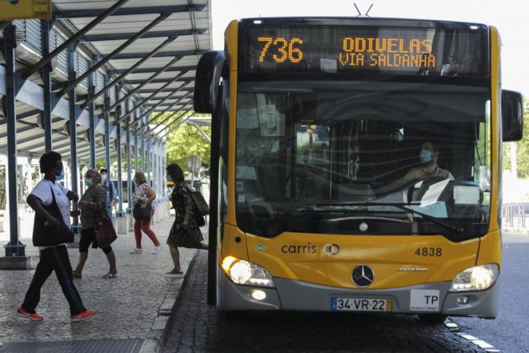 COVID-19: TRANSPORTES RODOVIÁRIOS REDUZIDOS NA AMLISBOA DURANTE O ENCERRAMENTO DAS ESCOLAS