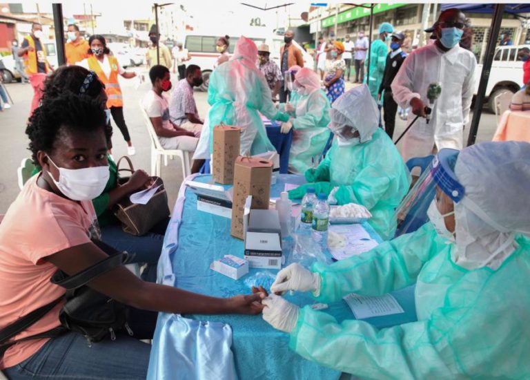 COVID-19: ANGOLA REGISTA 110 NOVOS CASOS E RECUPERA 478 DOENTES NAS ÚLTIMAS 24 HORAS