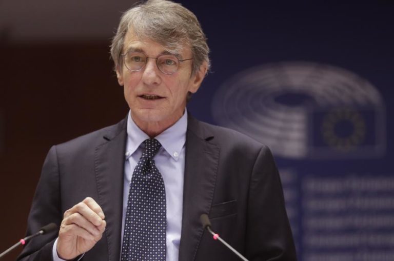 UE/PRESIDÊNCIA: DAVID SASSOLI DESTACA COMBATE À POBREZA EM EDITORIAL NA CAIS