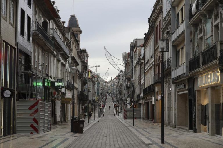 COVID-19: PORTUGAL ENTROU EM NOVO CONFINAMENTO GERAL ÀS 00:00