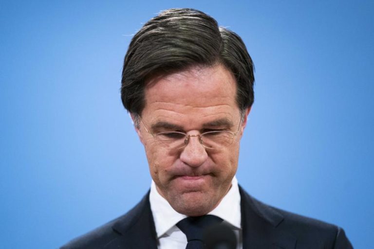 PRIMEIRO-MINISTRO HOLANDÊS MARK RUTTE CONFIRMA DEMISSÃO