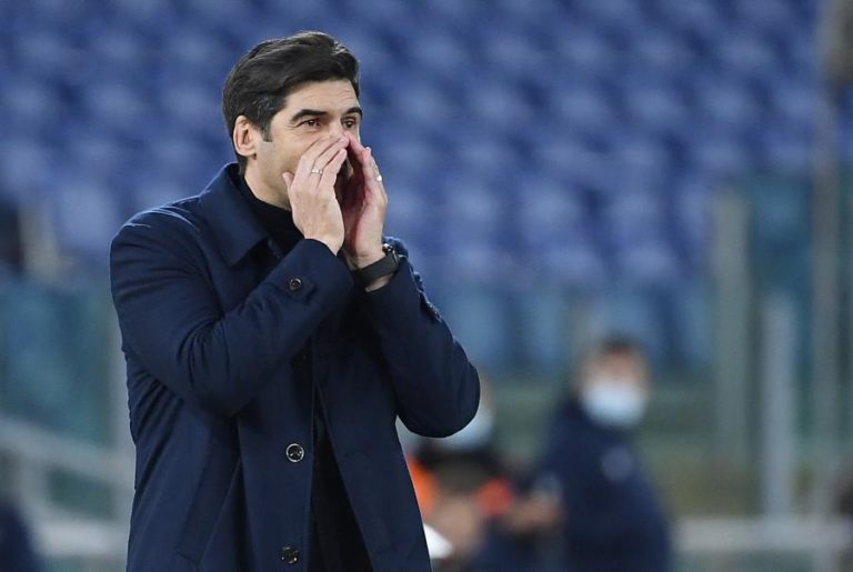 TREINADOR PAULO FONSECA GARANTE MANTER O APOIO DO PRESIDENTE DA ROMA