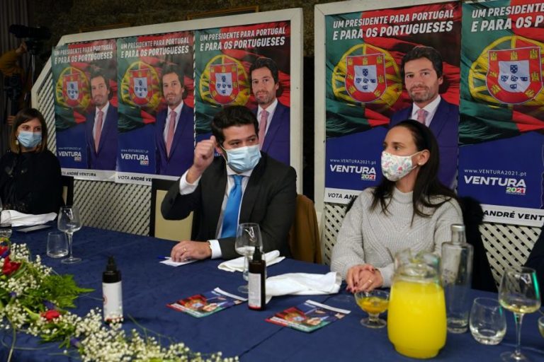 PRESIDENCIAIS: VENTURA CHAMA “COBARDE” A MARCELO E PEDE INTERVENÇÃO DE RIO