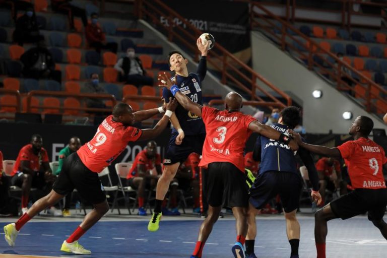 ANGOLA PERDE COM JAPÃO E TERMINA EM ÚLTIMO LUGAR NO GRUPO C DO MUNDIAL DE ANDEBOL