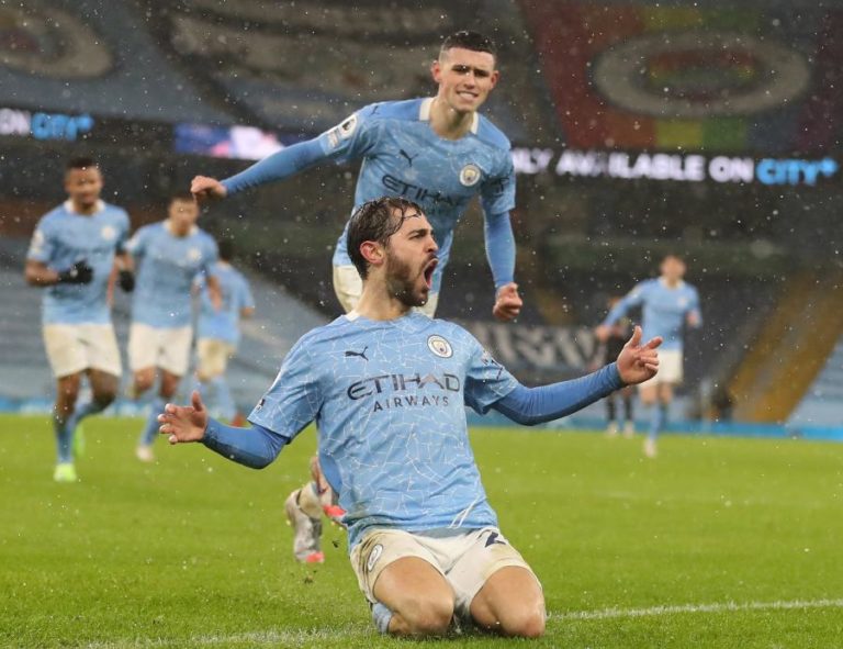 BERNARDO SILVA MARCA NA VITÓRIA DO NOVO LÍDER MANCHESTER CITY COM O ASTON VILLA