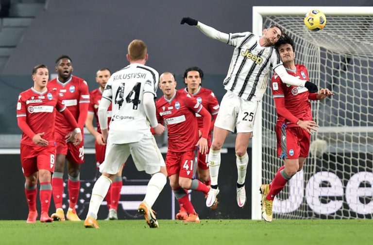 JUVENTUS, SEM RONALDO, BATE SECUNDÁRIA SPAL E APURA-SE PARA AS ‘MEIAS’ DA TAÇA