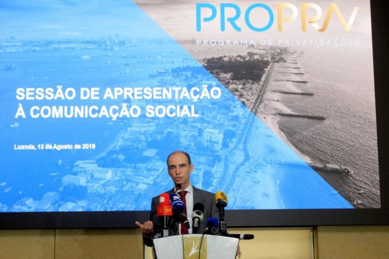 Angola reafirma intenção de reprivatizar rapidamente ativos recuperados