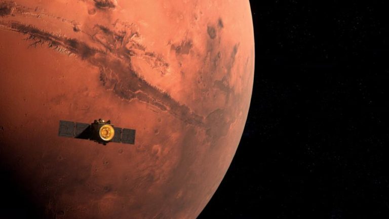Sonda dos Emirados Árabes “Hope” envia primeira imagem de Marte