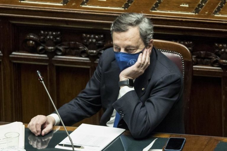 Governo Draghi com apoio amplo no parlamento italiano