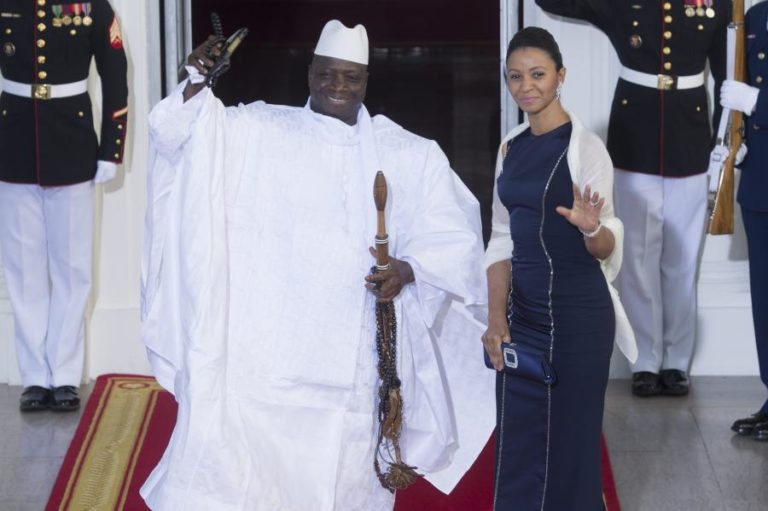 Ex-presidente da Gâmbia Yahya Jammeh associado ao homicídio de 59 migrantes