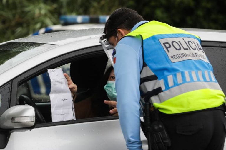 Covid-19: PSP reforça fiscalização na via pública durante Operação “Páscoa em Casa”