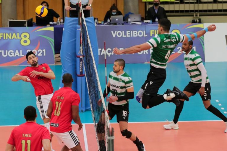 Sporting vence Benfica e conquista Taça de Portugal de voleibol pela quarta vez