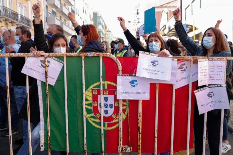 Cerca de 500 trabalhadores da Groundforce exigem solução ao Governo